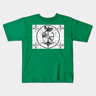 Gremlins 2 Test Pattern Kids T-Shirt